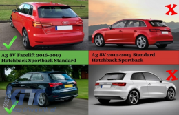 
Lökhárító diffúzor AUDI A3 8V Sportback 16-19 modellekhez, kipufogóvégekkel, S3 Dizájn

Kompatibilis:
AUDI A3 8V Ferdehátú Facelift (2016-2019) alap lökhárítóval (SE)

Nem kompatibilis:
AUDI A3-image-6042487