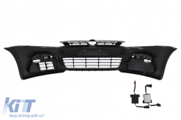 
Lökhárító VW Polo 6R 2009-2017, R-line R20 Design, Nappali menetfénnyel, hűtőráccsal-image-6101515