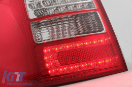 Luces traseras LED para Audi A6 4B C5 Avant Station Wagon 12.97-01.05 Claro rojo Blanco-image-6078876