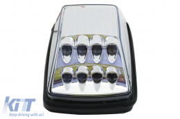 Luci direzione LED bianche con lente trasparente per Mercedes Classe G W463 89-15-image-6102285