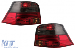 Luci posteriori adatto per VW Golf 4 IV 1997-2004 Fumo Rosso-image-6083581