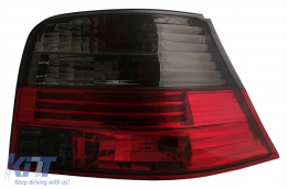 Luci posteriori adatto per VW Golf 4 IV 1997-2004 Fumo Rosso-image-6083589