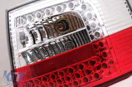 Luci posteriori LED per Audi A6 4B C5 Avant Station Wagon 12.97-01.05 Chiaro Rosso bianca-image-6077101