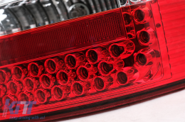 Luci posteriori LED per Audi A6 4B C5 Avant Station Wagon 12.97-01.05 Chiaro Rosso bianca-image-6077102