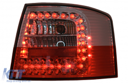 Luci posteriori LED per Audi A6 4B C5 Avant Station Wagon 12.97-01.05 Chiaro Rosso bianca-image-6077105