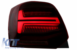 Luci Posteriori LED per VW Polo 6R 6C 11-17 Dinamico Girando Lights Vento Look-image-6043059