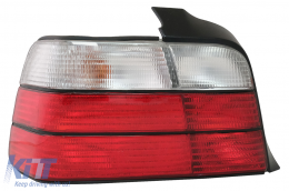 Luci posteriori per BMW Serie 3 E36 Berlina 12.1990-1998 rosso chiaro-image-6085908