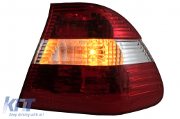 Luci posteriori per BMW Serie 3 E46 Berlina 05.1998-08.2001 Rosso & bianca-image-6078568