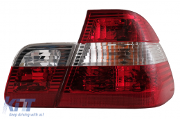 Luci posteriori per BMW Serie 3 E46 Berlina 05.1998-08.2001 Rosso & bianca-image-6078570