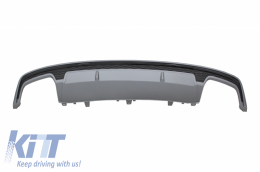 Luft Diffusor Endrohre für AUDI A7 4G Facelift 15-17 S7 Look Kühlergrill Gitter-image-6054152