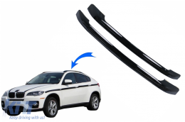 Mancorrenti sul tetto per BMW X6 E71 E72 2008-2015 neri-image-6079638