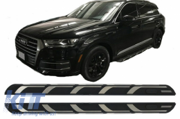 Marchepieds latéraux pour Audi Q7 4M 2016+ Running Boards Off Road SUV-image-6041918