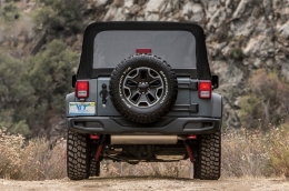 Metal Body Kit suitable for Jeep Wrangler Rubicon JK (2007-2017) 10th Anniversary Hard Rock Style With Complete Exhaust System Axle-Back-image-6032963