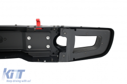 Metal Front Bumper suitable for Jeep Wrangler Rubicon JK (2007-2017) 10th Anniversary Hard Rock Style-image-6023341