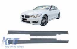 Minigonne laterali per BMW Serie 4 F32 F33 Coupe Cabrio 2013+ M-Technik Design-image-6054467