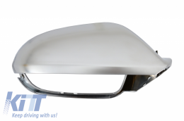 Miroir Couvertures Audi A6 4G C7 (2011-2014) Limousine Avant Achevée Extinction de Boîtier en Aluminium RS6 Design--image-6040178