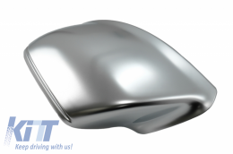 Mirror Caps Covers Extinction Aluminium suitable for AUDI Q5 / SQ5 8R (11/2008-2016) Q7 / SQ7 4L facelift (06/2009-08/2015)-image-6060561