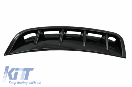 Mirror Cover with Side Vents Front Bumper suitable for Mercedes A-Class W177 (05.2018-2022) V177 (09.2018-2022) Night Package Look-image-6065694