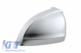 Mirror Covers suitable for Audi A4 B9 (2016-) Extinction Aluminium Plated Complete Housing-image-6039903