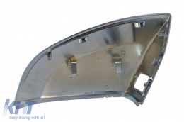 Mirror Covers suitable for Audi Q7 4M (2015-2019) Q5 (2017-2020) Extinction Aluminium Plated Complete Housing With Side Assist RS Design-image-6084722