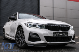 Mirror Covers suitable for BMW 3 Series G20 G21 G28 (2017-up) Piano Black M Sport Design LHD-image-6092838