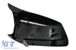 Mirror Covers suitable for BMW 5 Series F10 F11 F18 Non LCI (07.2010-2013) Carbon Look M Design-image-6076745