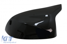 Mirror Covers suitable for BMW X3 G01 X3 G08 X4 G02 X5 G05 X6 G06 X7 G07 (2017-2020) M Sport Design Piano Black-image-6094621