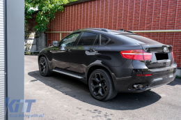 Метални кори Off Road със Степенки, подходящи за BMW X6 E71 (2008-2014) неръждаема стомана-image-6070701