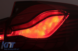 OLED Luci posteriori per BMW 3 F30 PreLCI&LCI 12-19 F35 F80 Rosso Chiaro Dinamico Segnale-image-6084408