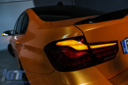 OLED Luci posteriori per BMW 3 F30 PreLCI&LCI 12-19 F35 F80 Rosso Chiaro Dinamico Segnale-image-6084668