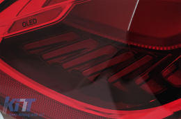 OLED Luci posteriori per BMW 4 F32 F33 F36 M4 F82 F83 13-19 rosso Dinamico girando Leggero-image-6086318