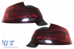 OLED Taillights suitable for BMW 2 Series F22 F23 M2 F87 (2014-2020) Dynamic Turning Lights Conversion to M4 Design-image-6110315