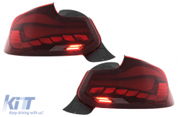 OLED Taillights suitable for BMW 2 Series F22 F23 M2 F87 (2014-2020) Dynamic Turning Lights Conversion to M4 Design-image-6110318