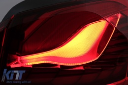 OLED Taillights suitable for BMW 4 Series F32 F33 F36 M4 F82 F83 (2013-03.2019) Red with Dynamic Sequential Turning Light-image-6097443