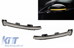 Osram Dynamic Full LED Mirror Indicators LEDriving suitable for VW Golf 7 & 7.5 (08/2012-) VW Touran II (05/2015-) Lamando (2014 -2019) Black Edition-image-6045376