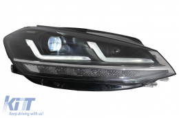 Osram Full LED Headlights LEDriving suitable for VW Golf 7.5 Facelift (2017-2020) Upgrade for Halogen with Dynamic Sequential Turning Lights-image-6074757