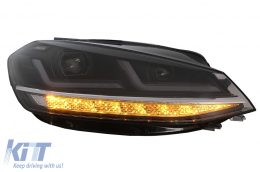 Osram Full LED Headlights LEDriving suitable for VW Golf 7.5 Facelift (2017-2020) Upgrade for Halogen with Dynamic Sequential Turning Lights-image-6074760