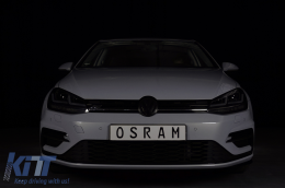 Osram Full LED Headlights LEDriving suitable for VW Golf 7.5 Facelift (2017-2020) Upgrade for Halogen with Dynamic Sequential Turning Lights-image-6074769