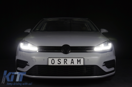 Osram Full LED Headlights LEDriving suitable for VW Golf 7.5 Facelift (2017-2020) Upgrade for Halogen with Dynamic Sequential Turning Lights-image-6074772