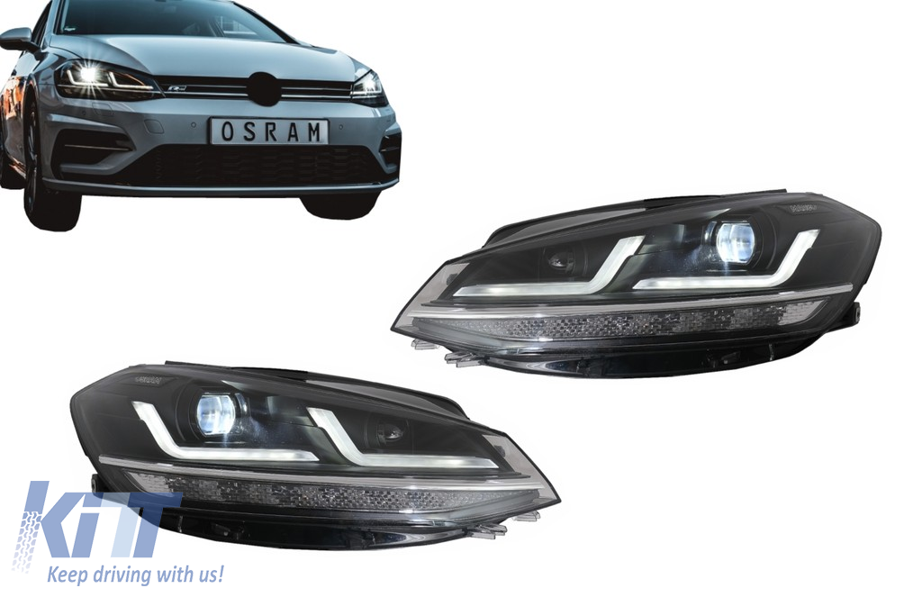 Osram Full LED Headlights LEDriving suitable for VW Golf 7.5