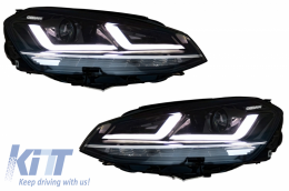 Osram Full LED Headlights with Dynamic Mirror Indicators LEDriving suitable for VW Golf 7 VII (2012-2017) Upgrade-image-6045533