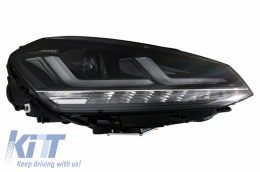 Osram Full LED Фарове LEDriving подходящи за VW Golf 7 VII (2012-2017) Черен Upgrade за Халоген-image-6034666