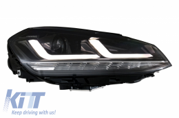 Osram Full LED Фарове LEDriving подходящи за VW Golf 7 VII (2012-2017) Черен Upgrade за Халоген-image-6034668