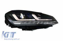 Osram Full LED Фарове LEDriving подходящи за VW Golf 7 VII (2012-2017) Черен Upgrade за Халоген-image-6034670