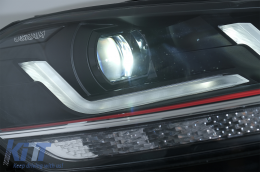 Osram Full LED Фарове LEDriving подходящи за VW Golf 7.5 Facelift (2017-2020) TFSI Look ъпгрейд за Халоген с Динамичен последователни Въртящи се светлини-image-6075269