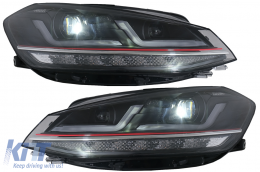 Osram Full LED Фарове с Динамичен Full LED Огледало мигачи LEDriving подходящи за VW Golf 7.5 Facelift (2017-2020) TFSI Look ъпгрейд за Халоген с Динамичен последователни Въртящи се светлини-image-6080218