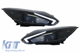 Osram LED Фарове , подходящи за Ford Focus III Mk3 (2010-2014) Ксенон Upgrade OEM Халоген-image-6042853