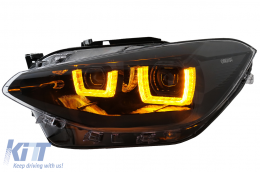 Osram LEDriving Full LED Headlights suitable for BMW 1 Series F20 F21 (06.2011-03.2015) Black-image-6067246