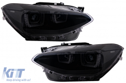 Osram LEDriving Full LED Headlights suitable for BMW 1 Series F20 F21 (06.2011-03.2015) Black-image-6067249