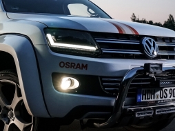 Osram LEDriving Full LED Фарове , подходящи за VW Amarok (2010-нагоре) Динамичен последователни Въртящи се светлини Черен-image-6053675